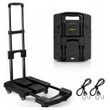 Voipvvii Folding Hand Truck 500lbs, Portable...