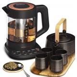 Vianté Luxury Tea Set. Electric Kettle with...
