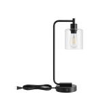Touch-Control Dimmable Table Lamp with Dual USB...