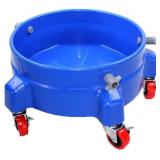 Heavy Duty Car Wash Bucket Dolly with 360°...