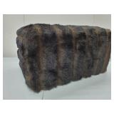 Fur Footstool