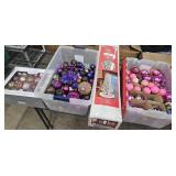 Pink, Purple Holiday Decor & More