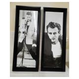 James Dean & Elvis Presley Black & White Pics