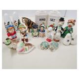 Vintage Salt & Pepper Shakers (9 Sets)