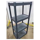 Plano 4 Tier Plastic Shelving Unit
