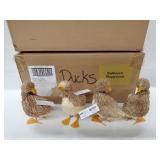 Bullseye's PLayground Decorative Straw Ducks