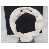 Haeger Circle of Love Statue