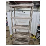 5 Tier Plastic Shelf Unit