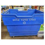 Royal Basket Trucks Plastic Rolling Bin