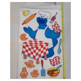 Cookie Monster Jumbo Wall Clings