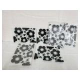 Frosted Glass Trays (6)