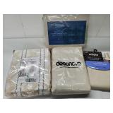Lot of Window Panels, Duvet Cover Set