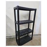 Plastic 4 Tier Shelf