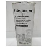 Linenspa 2' Gel Memory Foam Mattress Topper