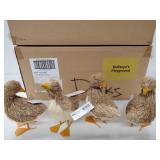 Bullseye's PLayground Decorative Straw Ducks