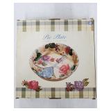Cottage Quilt Pie Plate