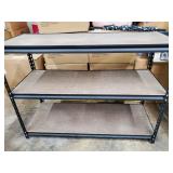 3 Tier Metal Shelf Unit