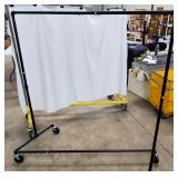 Black Plastic Clothes Rack