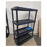 Plastic 4 Tier Shelf