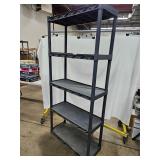 Plano 5 Tier Plastic Shelf Unit