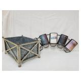 Metal Decor Wine Bottle Holder & More