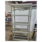 5 Tier Plastic Shelf Unit