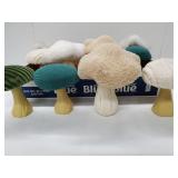 Variety of Plush Decorative Mushrooms