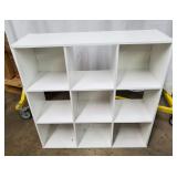 White 9 Cubes Storage Unit
