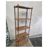 Vintage 5 Tier Shelf