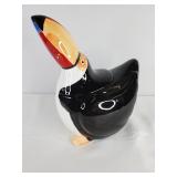 Coco Dowley Toucan Ceramic Cookie Jar