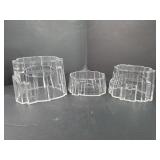 Dept 56 Snowbabies 'Icebergs' Display Risers