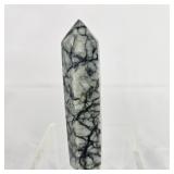 Natural Mineral Stone Tree Grain Spiderweb Jasper