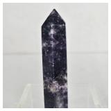 Polished Lepidolite Crystal Tower