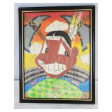 Cleveland Baseball Chief Wahoo Stadium Fan Art