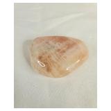 Polished Rose Quartz Palm Stone
