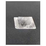 Clear White Halite Hopper Crystal