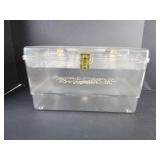 Vintage Wil-Hold Clear Plastic Sewing Box