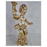 Large Hollywood Regency Cherub Figurine