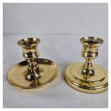Baldwin Brass Candle Holders (2)