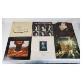 Six 12' Vinyl LP Records