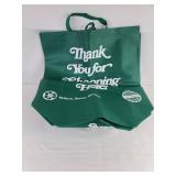 Green Reusable Grocery Shopping Bags