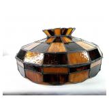 Tiffany Style Stained Slag Glass Lamp Shade