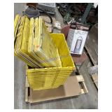 Plastic totes ice machine, coffee dispenser chairs