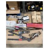 Come along test equipment, crimper misc