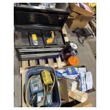 Lifting scale, toolbox tools, misc