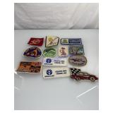 Assorted 1970s patches