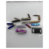 Assorted knives