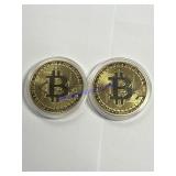 Bitcoin Commemorative Collectors Coins