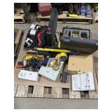 Label machines test equipment sensors