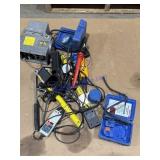Assorted test equipment and assorted tools